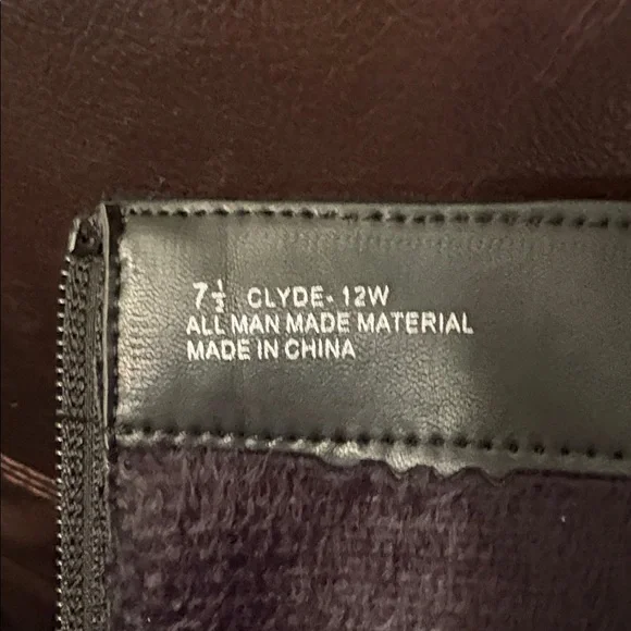 Black Knee-High Boots with Silver Detail NWT - Picture 4 of 7